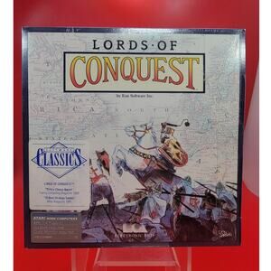 Lords Of Conquest by Electronic Arts Atari Computer Vintage DISK Sealed